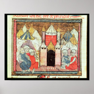 Siegen av chateauen-Gaillard Poster