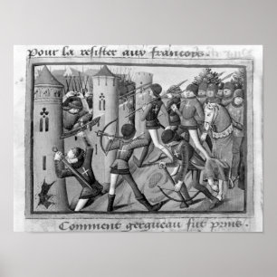 Siegen av Jargeau Poster