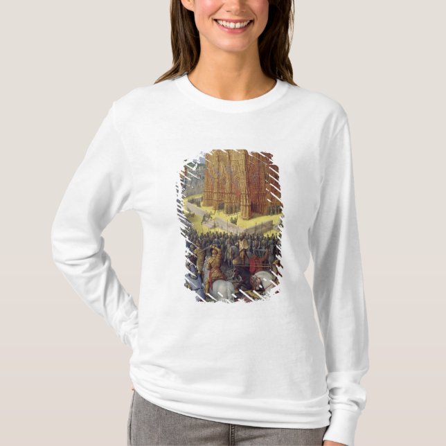 Siegen av Jerusalem vid Nebuchadnezzar T Shirt (Framsida)