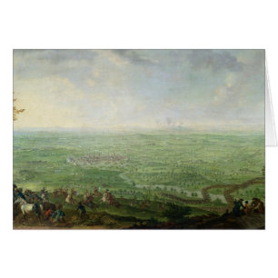 Siegen av Olmutz av den Prussian armén, 1758 Hälsningskort