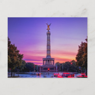 Siegessäule Berlin segerkolonn Vykort