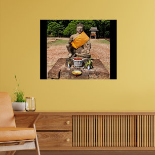 Siem Rap Buddha Poster