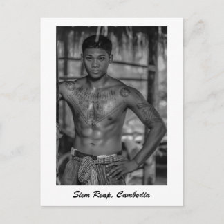 Siem RAP, vykort för Kambodja