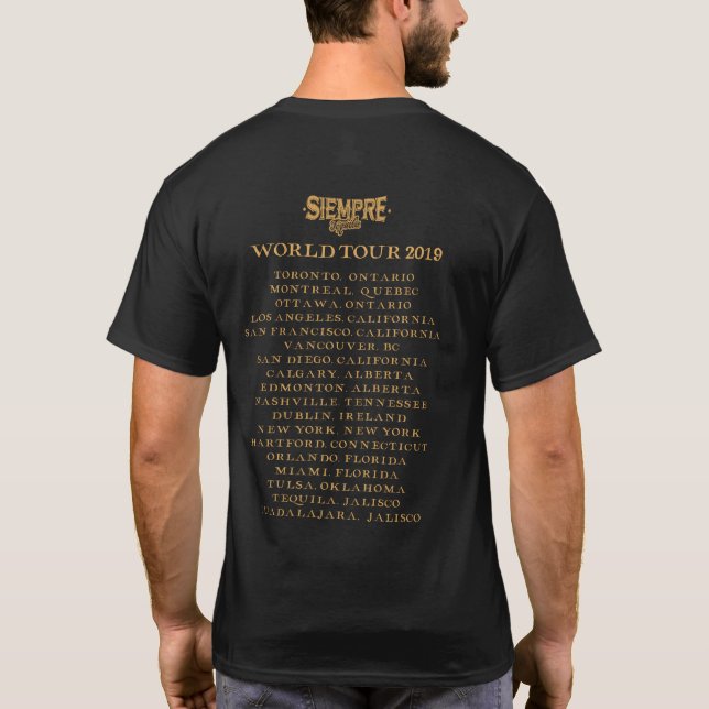 Siempre Sten Band Te T Shirt (Baksida)