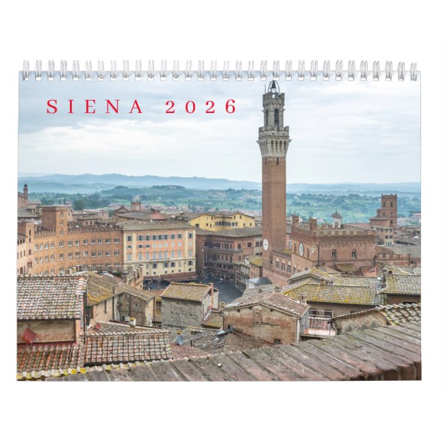 Siena 2026-kalender kalender (Omslag)