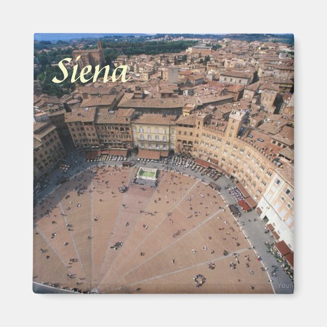 Siena Italien magnet (Framsidan)