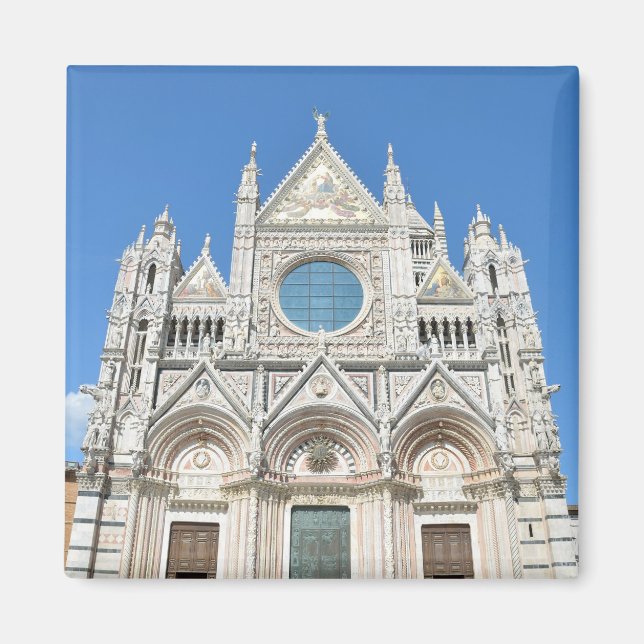Siena, Italien Magnet (Framsidan)