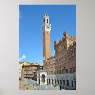 Siena, Italien Poster