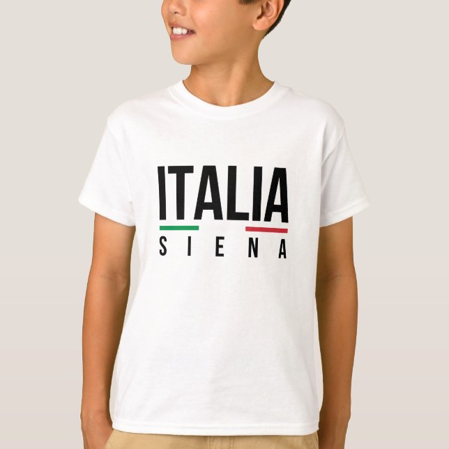 Siena Italien T-shirt (Framsida)