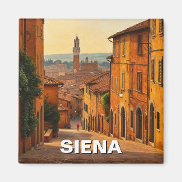 Siena Italien Travel Magnet
