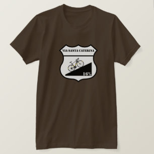 Siena italien: Via Santa Caterina T Shirt