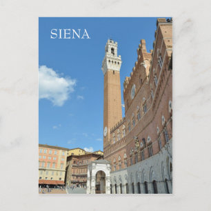Siena, Italien Vykort