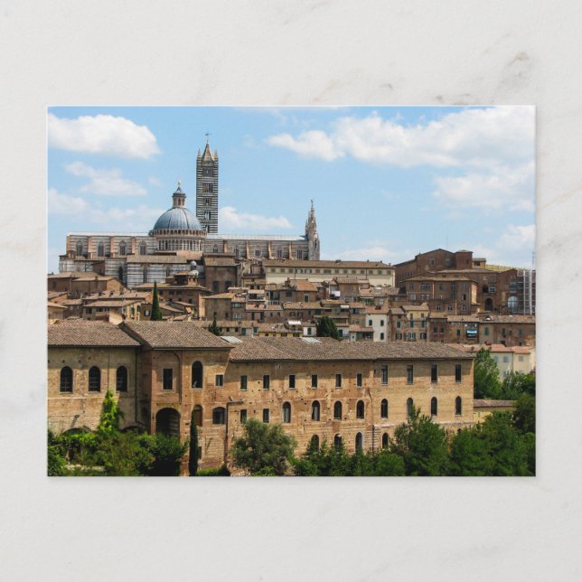 Siena, Italien - vykort (Framsida)