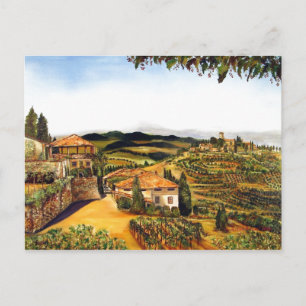 Siena, Italien Vykort