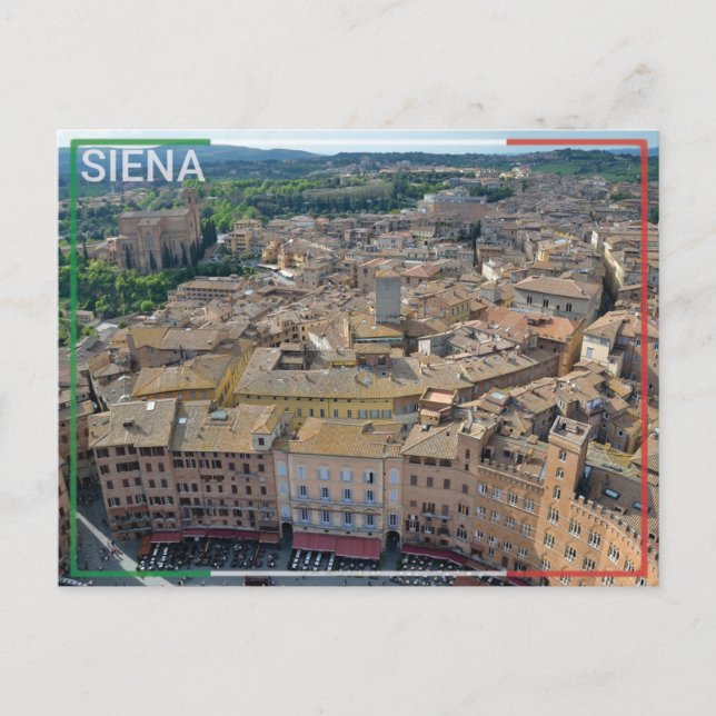 Siena - Italien Vykort (Framsida)