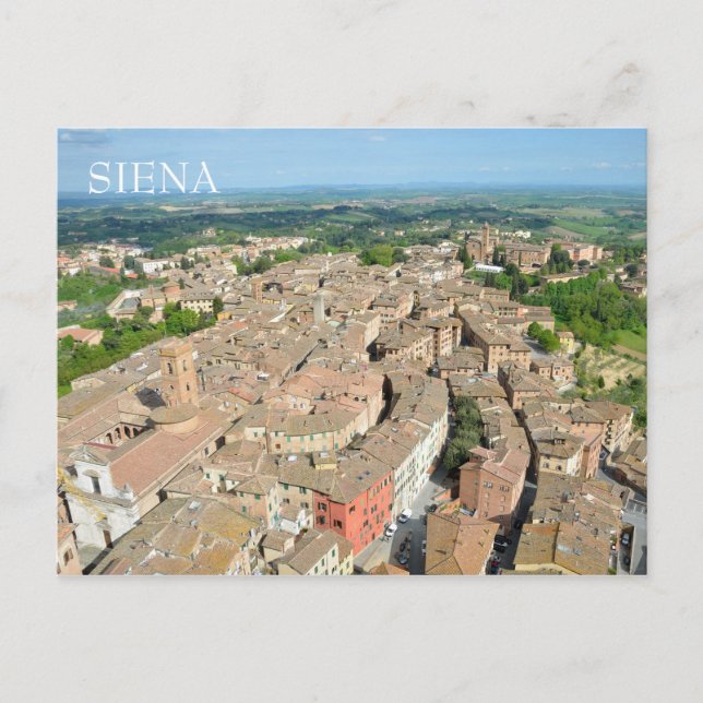 Siena, Italien Vykort (Framsida)