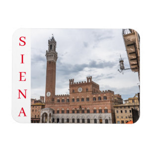 Siena Palazzo Pubblico view-kylmagnet Magnet