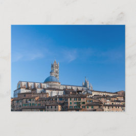 Siena skyline, Italien Vykort