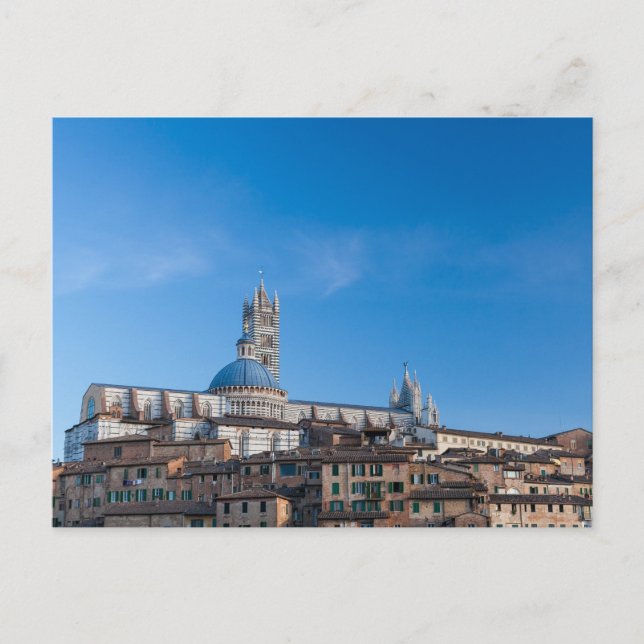 Siena skyline, Italien Vykort (Framsida)