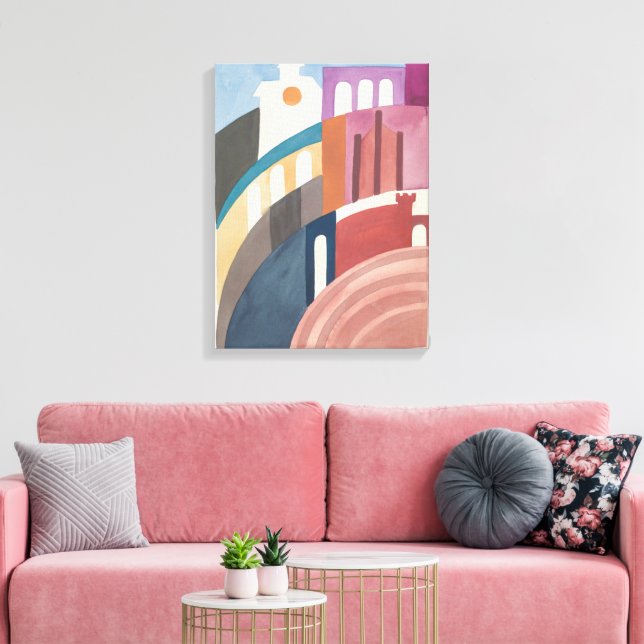 Siena | Sophie Taeuber-Arp | Canvastryck (Insitu (Vardagsrum))