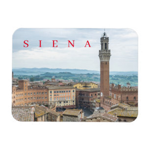 Siena Torre del Mangia view-kylmagnet Magnet