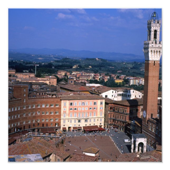 Siena Tuscany Italien Fototryck (Framsidan)