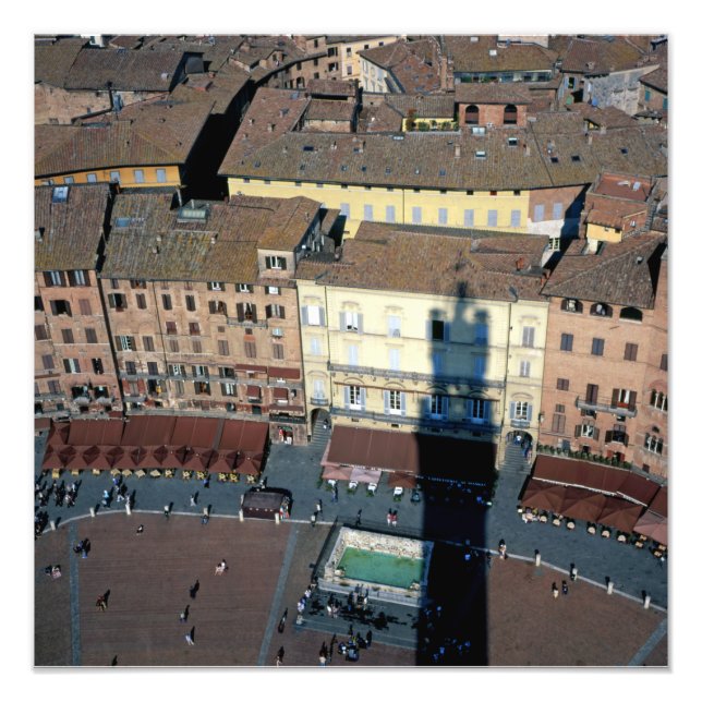 Siena Tuscany Italien Fototryck (Framsidan)