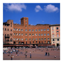 Siena Tuscany Italien Perfect Poster