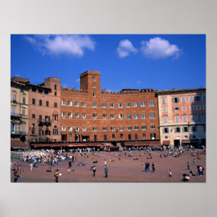 Siena Tuscany Italien Poster