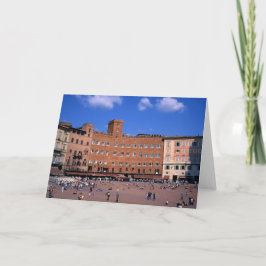 Siena Tuscany Italien Tack Kort