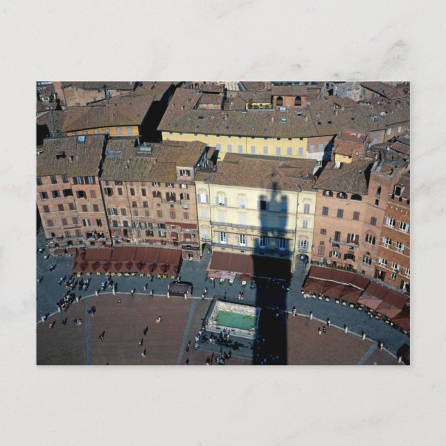 Siena Tuscany Italien Vykort (Framsida)