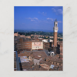 Siena Tuscany Italien Vykort