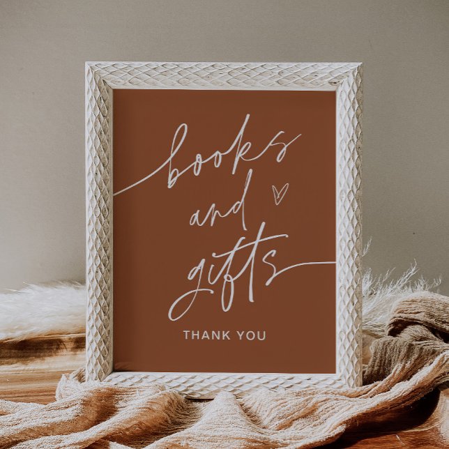 SIENNA Bokar och presenterar babyskylt Poster (Skapare uppladdad)