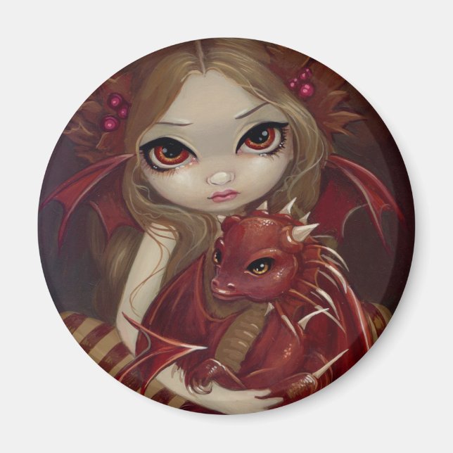 "Sienna Dragonling" Magnet (Framsidan)