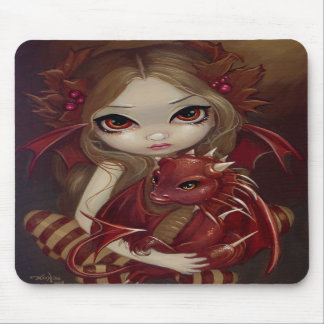 "Sienna Dragonling" Mousepad Musmatta