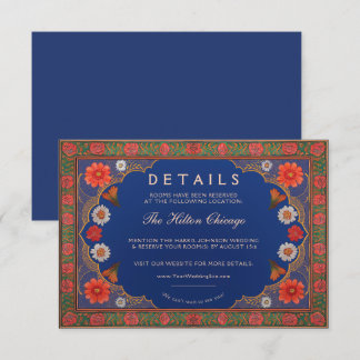 SIENNA I: Bröllop-informationskort Tilläggskort