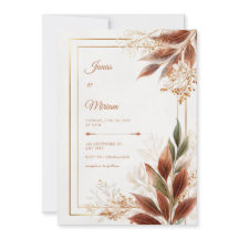 Sienna Leaf Sage Botanisk Bröllop