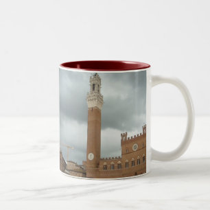 Sienna - Piazza del Campo Två-Tonad Mugg