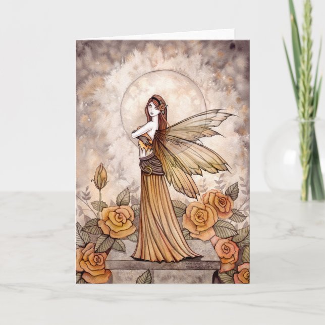 Sienna Rose Fairy Card av Molly Harrison Kort (Framsida)