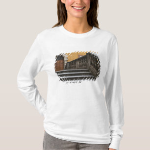Sienna, Toscana, Italien - Låg vinkelvy av T-shirt