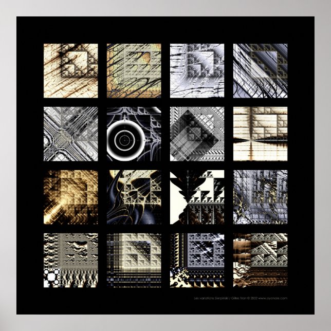 Sierpinski-ändringarna Poster (Framsidan)