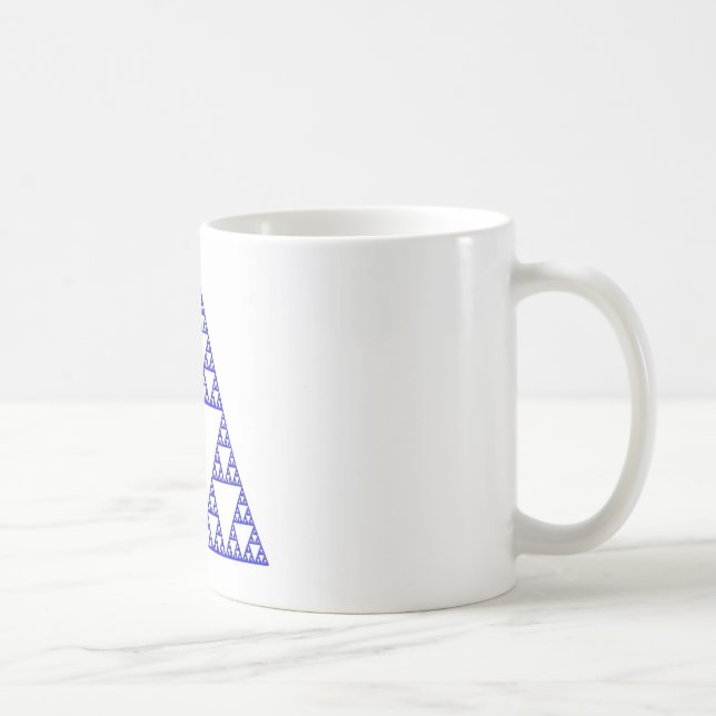 Sierpinski triangel kaffemugg (Höger)