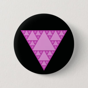 Sierpinski Triangle as a Rosa Triangle LGBTQ+ Knapp
