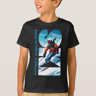 Sierra-at-tahoe Coola Skiing Vacation Ski utomhus T Shirt