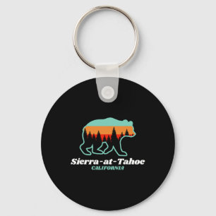 Sierra-at-tahoe Skiing Snowboarding California Bea Nyckelring