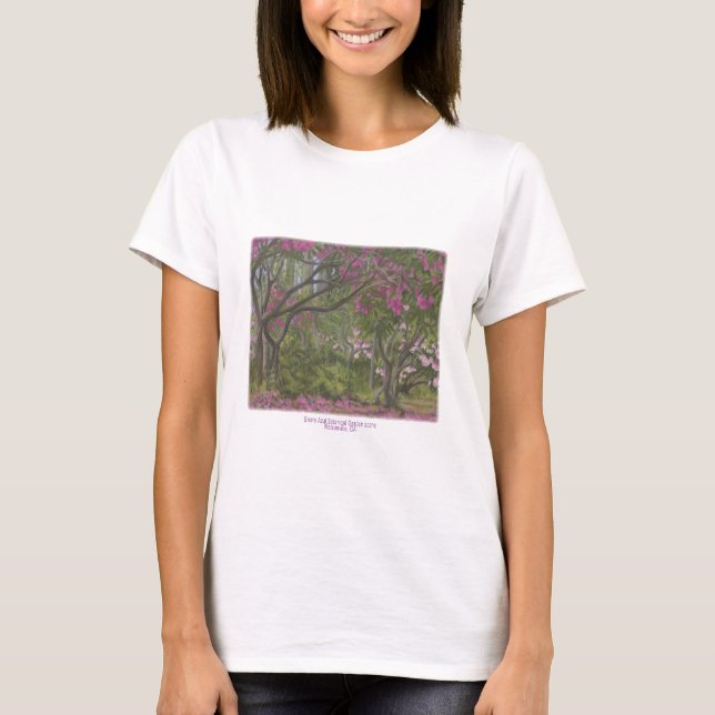 Sierra Azul Nursery & Garden T Shirt (Framsida)