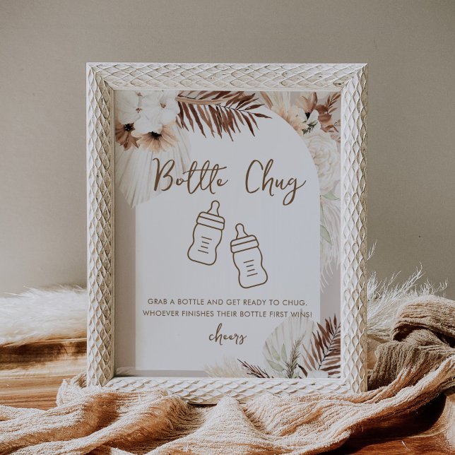 SIERRA Bohemian Flaska Baby Shower Game Poster (Skapare uppladdad)