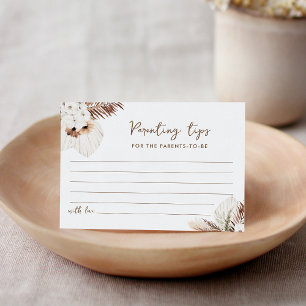SIERRA Boho Parating Tips Baby Shower Adapter Tilläggskort