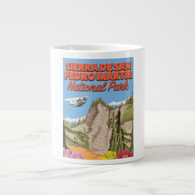 Sierra de San Pedro Mártir nationalpark Jumbo Mugg (Framsidan)