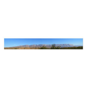 Sierra del Carmen, Coahuila, Mexiko Fototryck